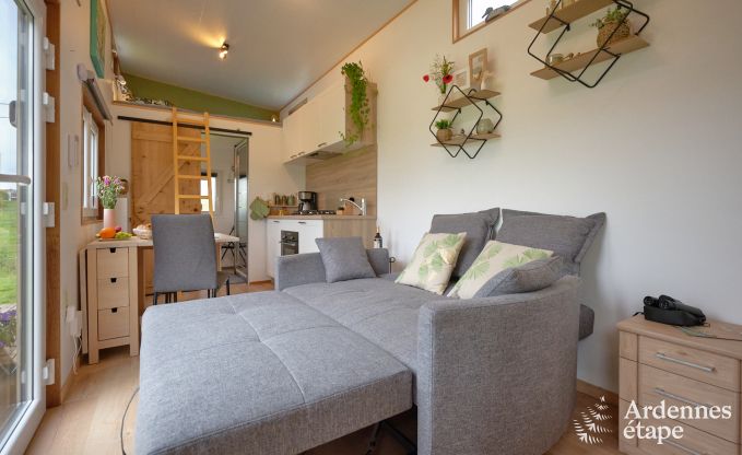 Tiny House am Naturschutzgebiet Canal de Bernistap in Houffalize, Ardennen