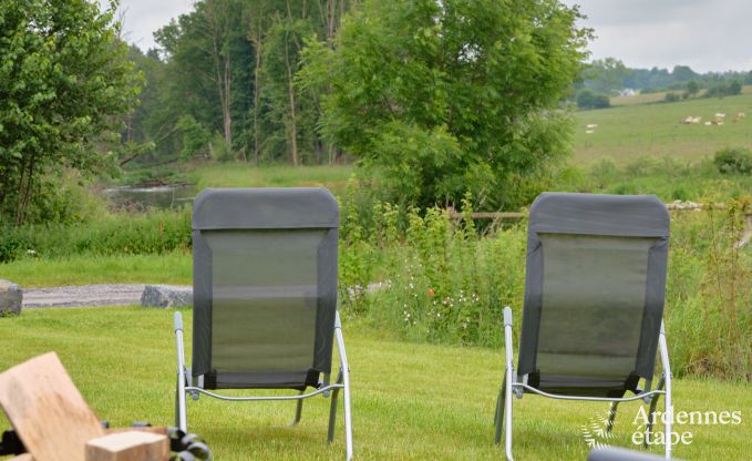 Tiny House am Naturschutzgebiet Canal de Bernistap in Houffalize, Ardennen