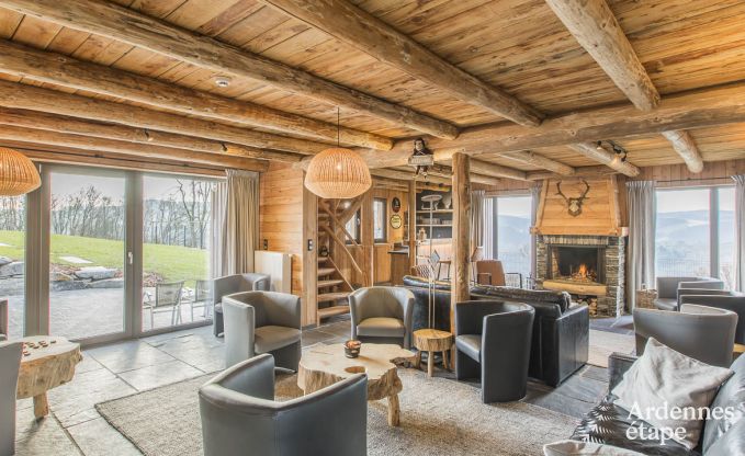 Chalet Houffalize 22/24 Pers. Ardennen Wellness