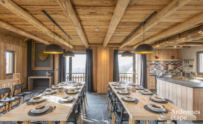 Chalet Houffalize 22/24 Pers. Ardennen Wellness