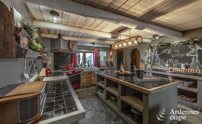 Ferienhaus Houffalize 9 Pers. Ardennen Schwimmbad Wellness