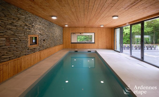 Ferienhaus Houffalize 16 Pers. Ardennen Schwimmbad Wellness