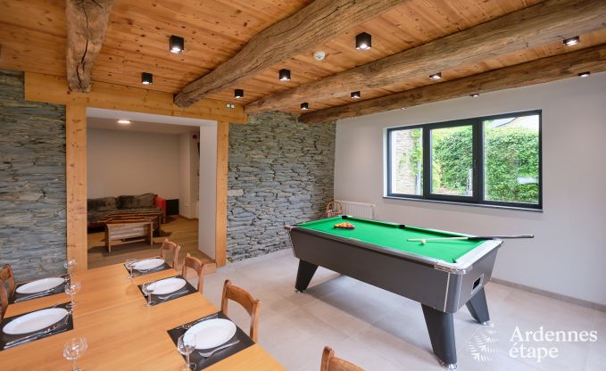 Ferienhaus Houffalize 16 Pers. Ardennen Schwimmbad Wellness
