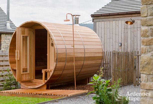 Hübsches modernes 4-Sterne-Ferienhaus mit Sauna in La Roche