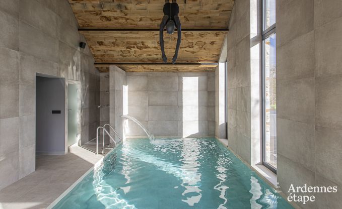 Luxusvilla La Roche en Ardenne 15 Pers. Ardennen Schwimmbad Wellness Behinderten gerecht