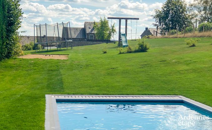 Ferienhaus La-Roche 9 Pers. Ardennen Schwimmbad Behinderten gerecht