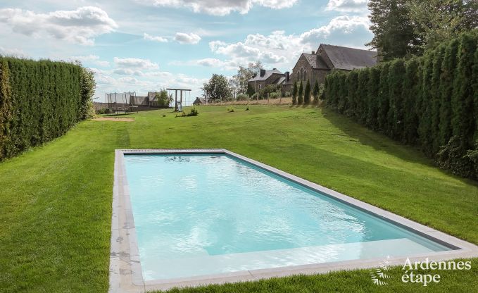 Ferienhaus La-Roche 9 Pers. Ardennen Schwimmbad Behinderten gerecht