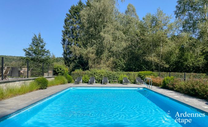 Luxusvilla Libin 27 Pers. Ardennen Schwimmbad Wellness