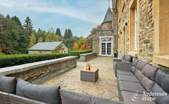 Schloss in Libin: eleganter Aufenthalt f�r 40 Personen mit umfangreichen Annehmlichkeiten