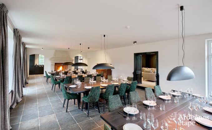 Schloss in Libin: eleganter Aufenthalt f�r 40 Personen mit umfangreichen Annehmlichkeiten