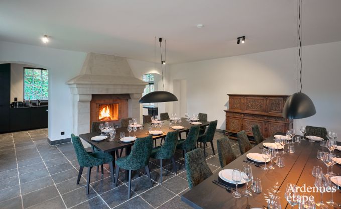 Schloss in Libin: eleganter Aufenthalt f�r 40 Personen mit umfangreichen Annehmlichkeiten