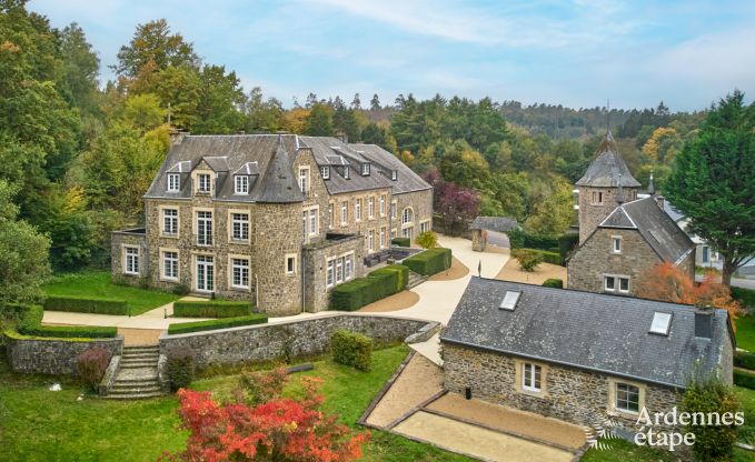 Schloss in Libin: eleganter Aufenthalt f�r 40 Personen mit umfangreichen Annehmlichkeiten