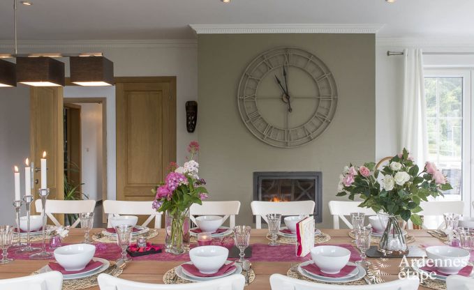 Luxusvilla Libin 18 Pers. Ardennen Schwimmbad Wellness