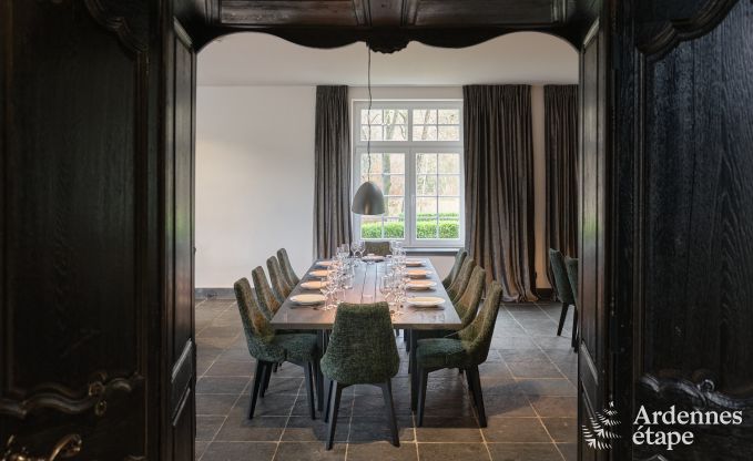 Schloss in Libin: eleganter Aufenthalt f�r 40 Personen mit umfangreichen Annehmlichkeiten