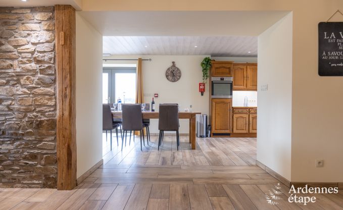 Kinderfreundliches Ferienhaus in Libramont fr 22 Personen mit Garten und Spielzimmer