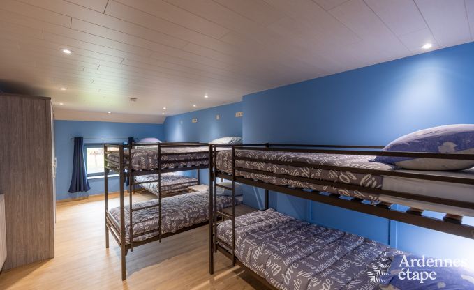 Kinderfreundliches Ferienhaus in Libramont fr 22 Personen mit Garten und Spielzimmer
