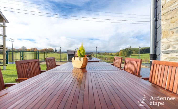 Kinderfreundliches Ferienhaus in Libramont fr 22 Personen mit Garten und Spielzimmer