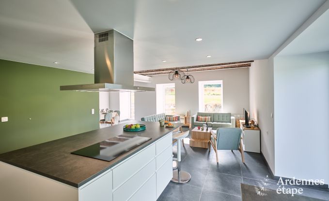 Ferienhaus in Libramont fr 8 bis 10 Personen mit Spielzimmer, Terrasse und Garten in den Ardennen