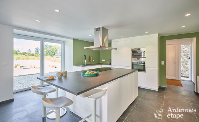 Ferienhaus in Libramont fr 8 bis 10 Personen mit Spielzimmer, Terrasse und Garten in den Ardennen