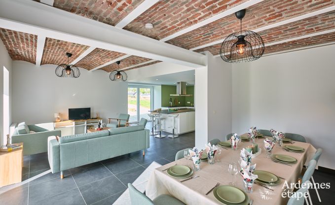Ferienhaus in Libramont fr 8 bis 10 Personen mit Spielzimmer, Terrasse und Garten in den Ardennen