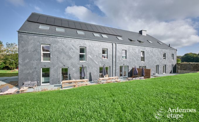 Ferienhaus in Libramont fr 8 bis 10 Personen mit Spielzimmer, Terrasse und Garten in den Ardennen