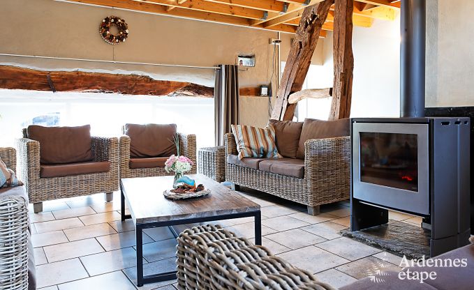 Ferienhaus Lierneux 28 Pers. Ardennen Schwimmbad Wellness