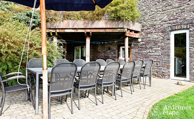 Ferienhaus Lierneux 28 Pers. Ardennen Schwimmbad Wellness