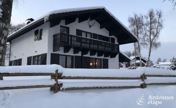 Chalet Malmedy 9 Pers. Ardennen Wellness