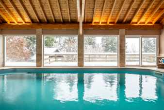 Ferienhaus fr 22 Personen mit Innenschwimmbard und Sauna in Malmedy