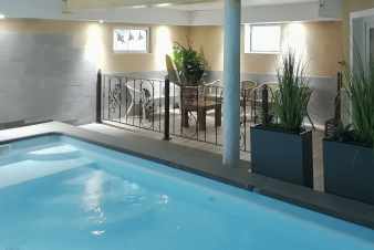 4-Sterne-Ferienvilla für 9 Personen mit Schwimmbad in Malmedy