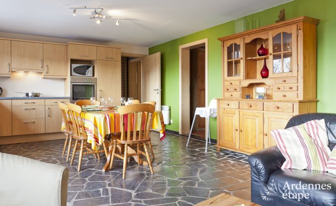 Komfortables Ferienhaus für 6 Personen mit schönem Blick auf Malmedy