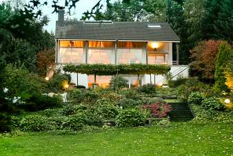 Haus fr 8 Personen in Malmedy, luxurise Ausstattung, privater Garten, Sauna und Terrassen in den Ardennen