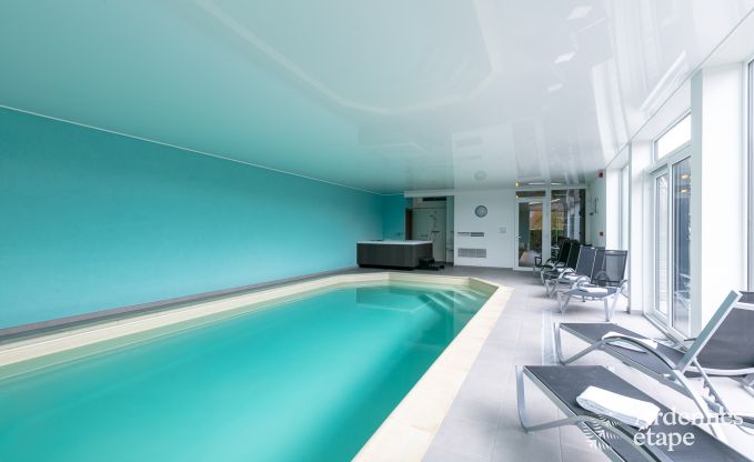 Luxusvilla mit Schwimmbad und Wellness für 9 Personen in Malmedy