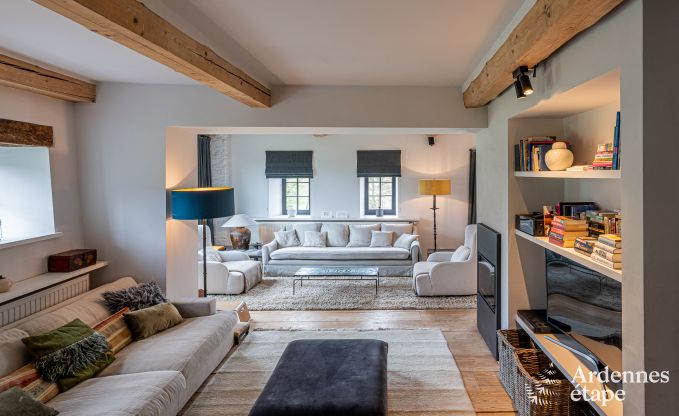 Charmantes und stilvolles Bauernhaus fr 14 Personen und 2 Hunde in Manhay