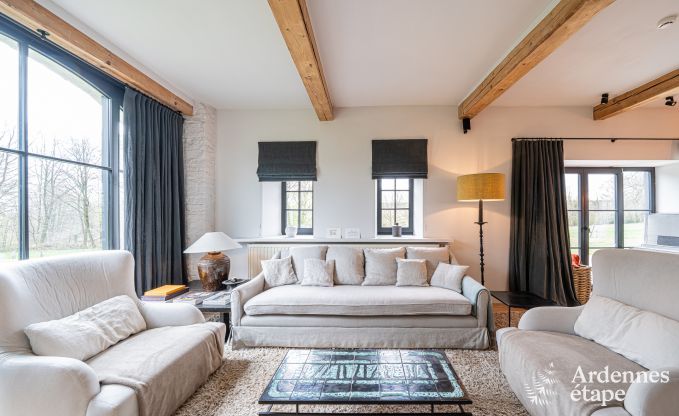 Charmantes und stilvolles Bauernhaus fr 14 Personen und 2 Hunde in Manhay