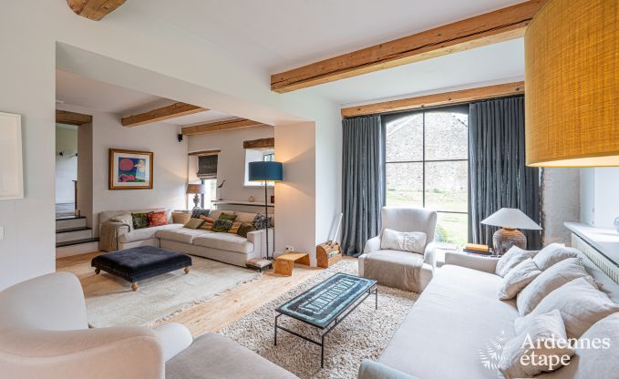 Charmantes und stilvolles Bauernhaus fr 14 Personen und 2 Hunde in Manhay