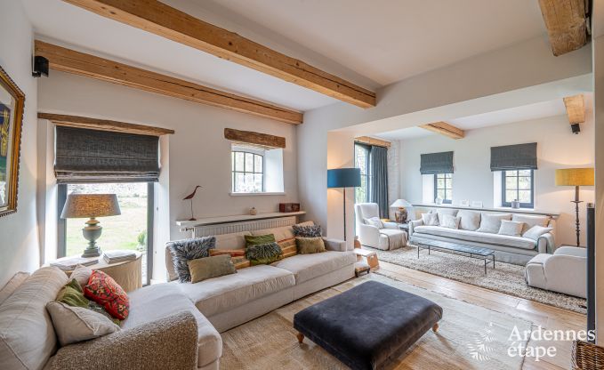 Charmantes und stilvolles Bauernhaus fr 14 Personen und 2 Hunde in Manhay