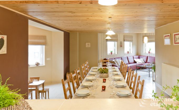 Ferienhaus Manhay 13 Pers. Ardennen Wellness