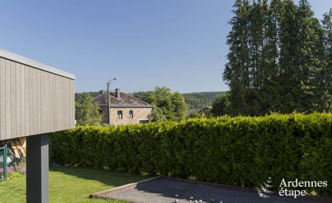 Ferienhaus mit Sauna und Spielen Manhay 20 Pers. Ardennen Wellness