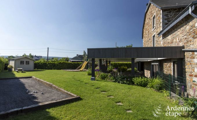 Ferienhaus mit Sauna und Spielen Manhay 20 Pers. Ardennen Wellness