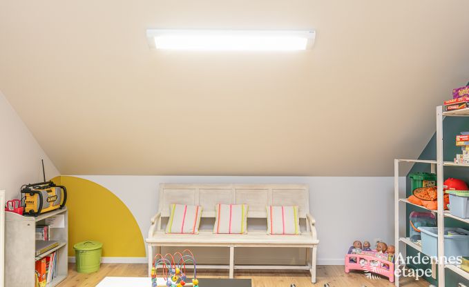 Ferienhaus mit Sauna und Spielen Manhay 20 Pers. Ardennen Wellness