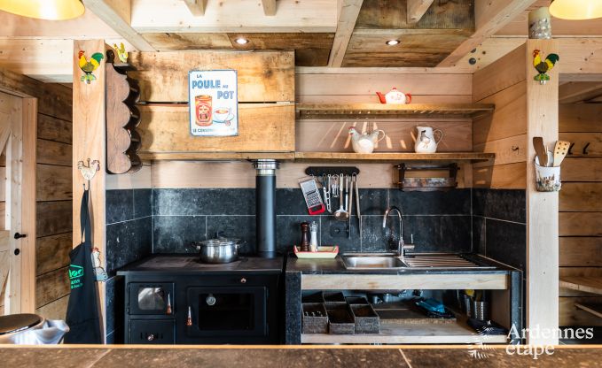 Chalet Maredsous 8 Pers. Ardennen Wellness Behinderten gerecht