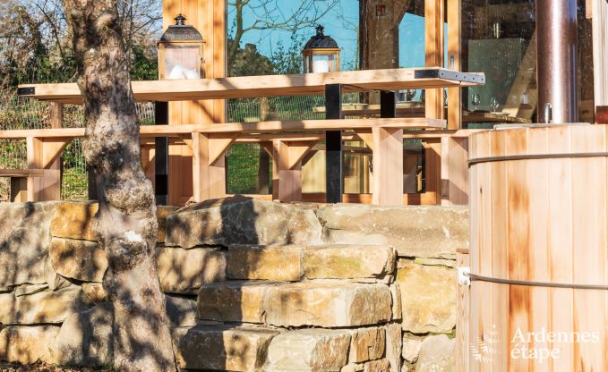 Chalet Maredsous 8 Pers. Ardennen Wellness Behinderten gerecht