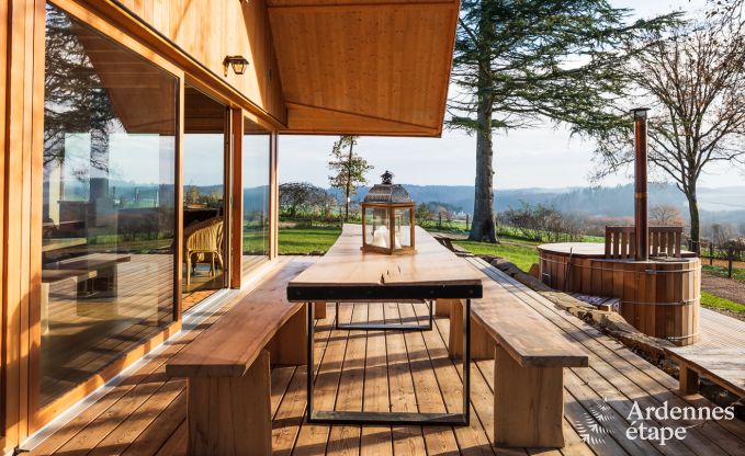 Chalet Maredsous 8 Pers. Ardennen Wellness Behinderten gerecht