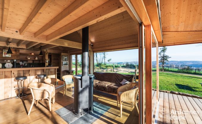 Chalet Maredsous 8 Pers. Ardennen Wellness Behinderten gerecht