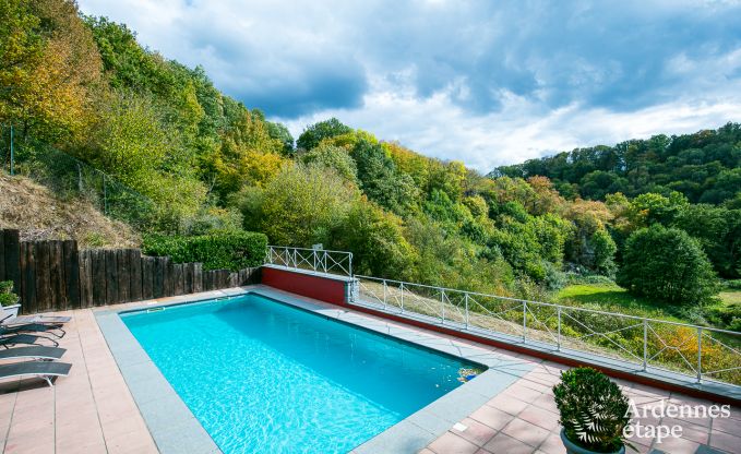Cottage Maredsous 12 Pers. Ardennen Schwimmbad Wellness