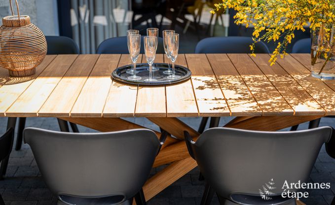 Rollstuhlgerechtes Ferienhaus in Martelange fr 9 Personen mit Privatgarten