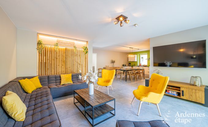 Rollstuhlgerechtes Ferienhaus in Martelange fr 9 Personen mit Privatgarten