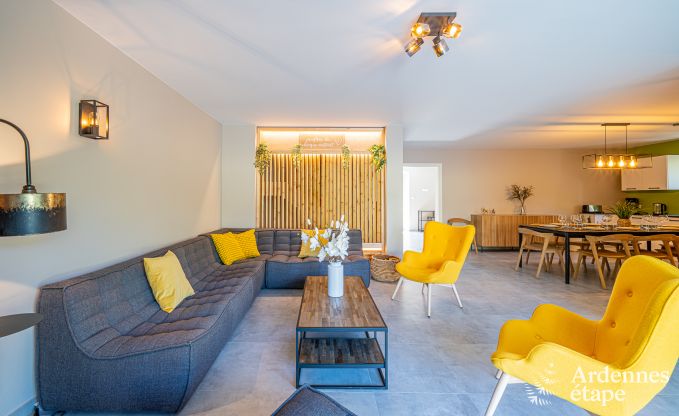 Rollstuhlgerechtes Ferienhaus in Martelange fr 9 Personen mit Privatgarten