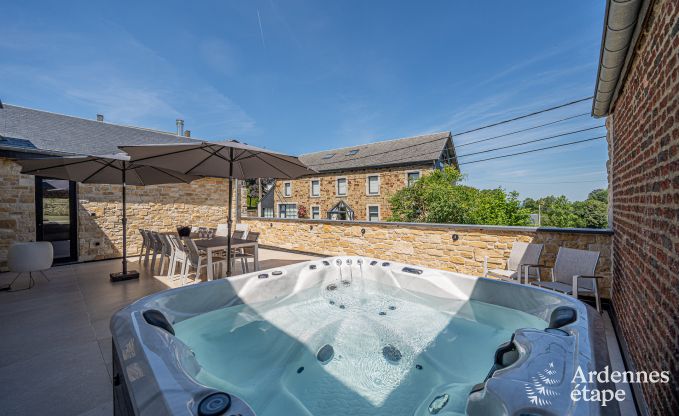 Luxurise Villa in Nassogne mit Jacuzzi, 6 Schlafzimmern und 6 Badezimmern